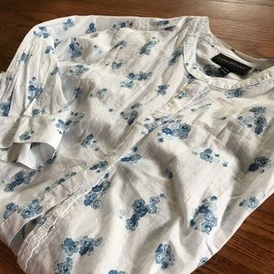 Lane Bryant floral blouse